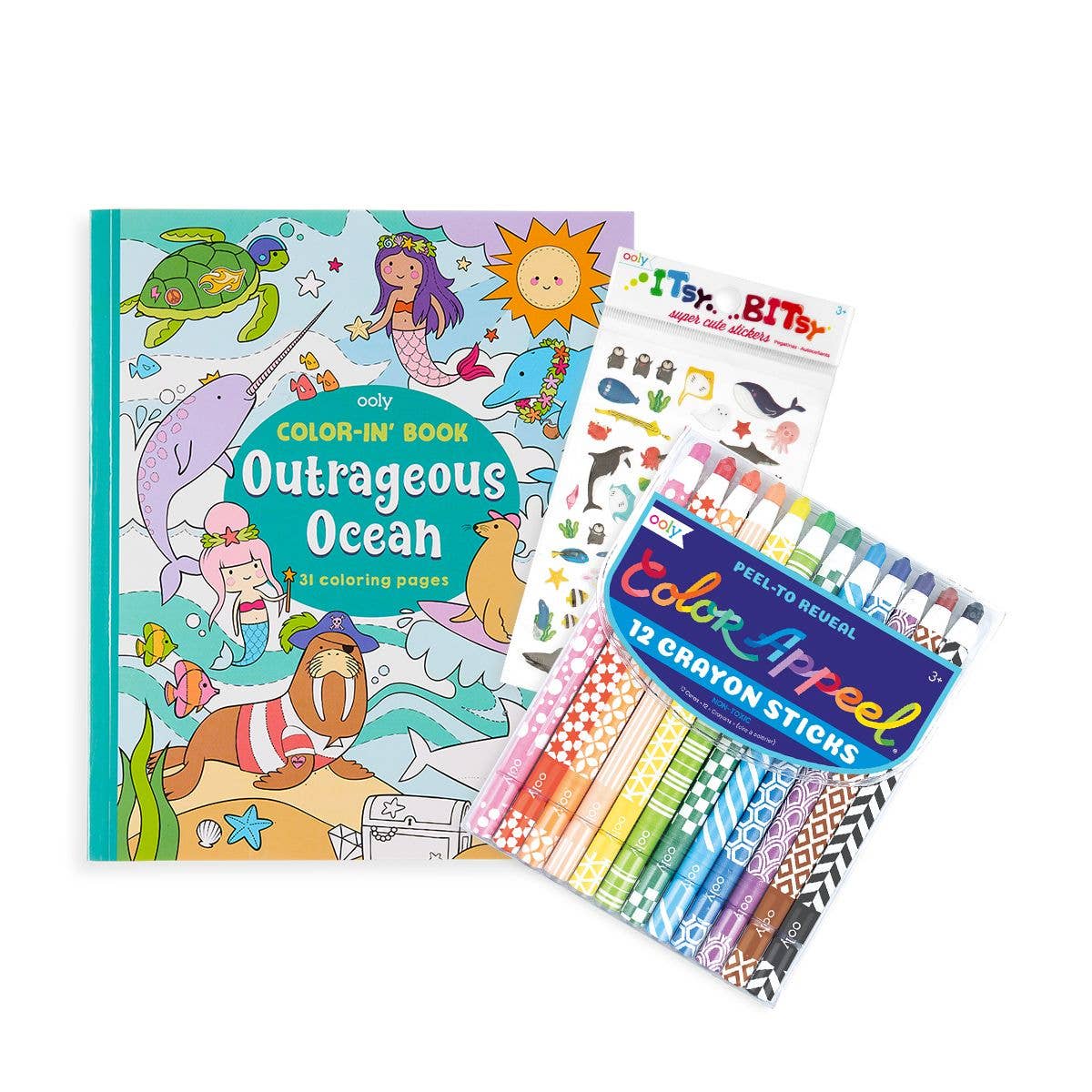 Outrageous Ocean Appeel Coloring Pack - BFF Here