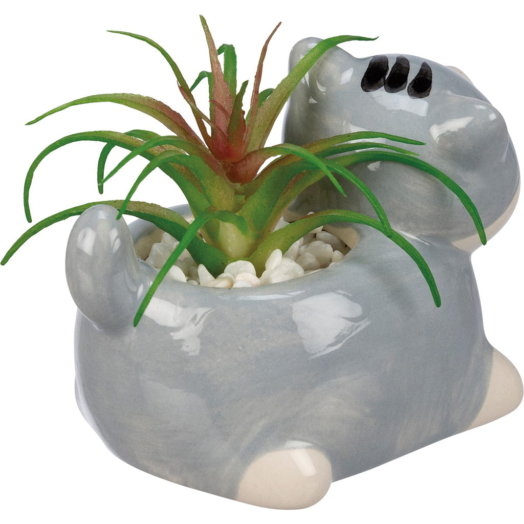 Planter - Gray Cat by PBK - BFF Here