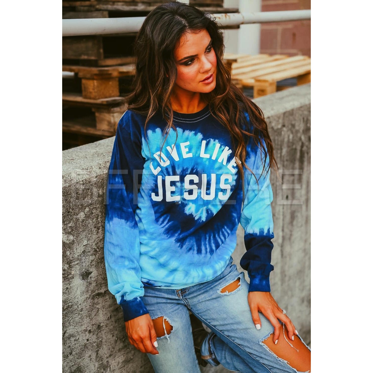 Love Like Jesus Long Sleeve  T-Shirt -- Choice of Color - BFF Here