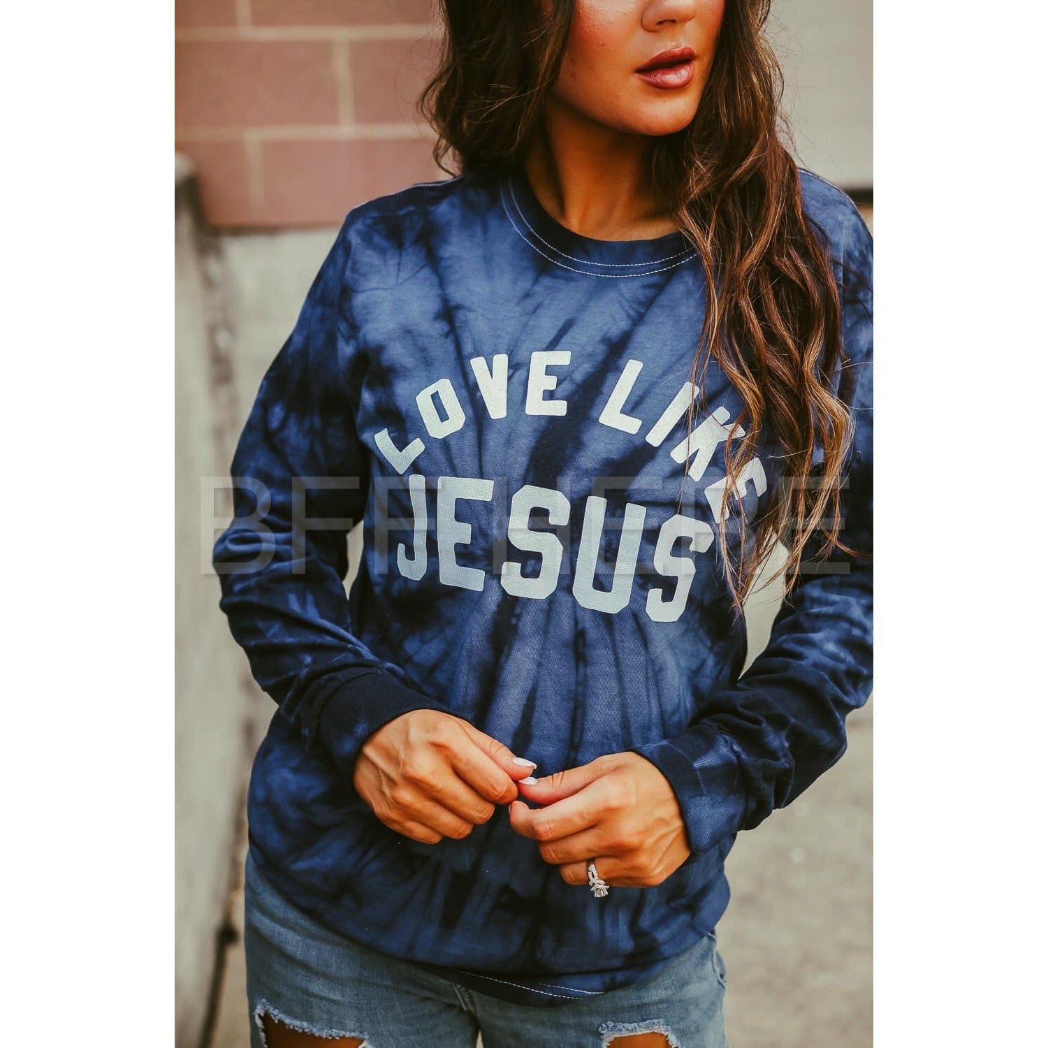 Love Like Jesus Long Sleeve  T-Shirt -- Choice of Color - BFF Here