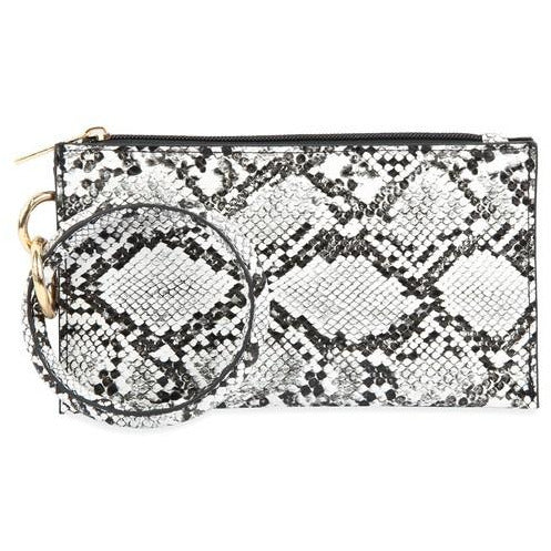 Animal Print Zipper Bag -- Choice of Color - BFF Here