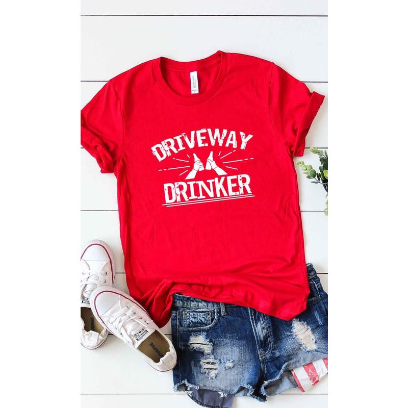 Driveway Drinker Graphic Tee - BFF Here