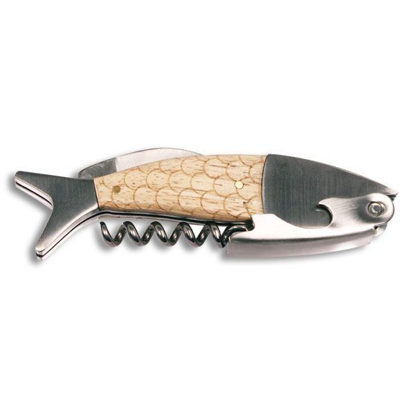 Fish Shaped Corkscrew Tools -- Choice of Color - BFF Here