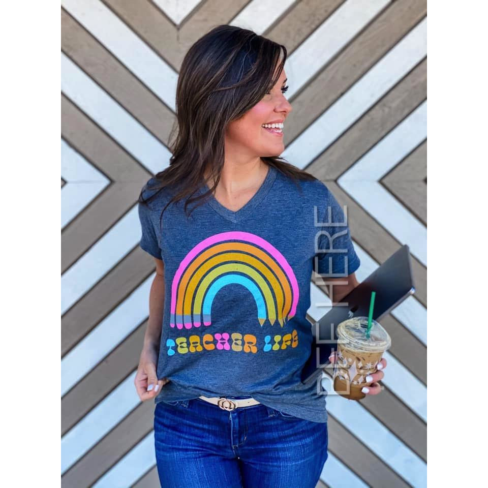 Teacher Life T-Shirt - BFF Here