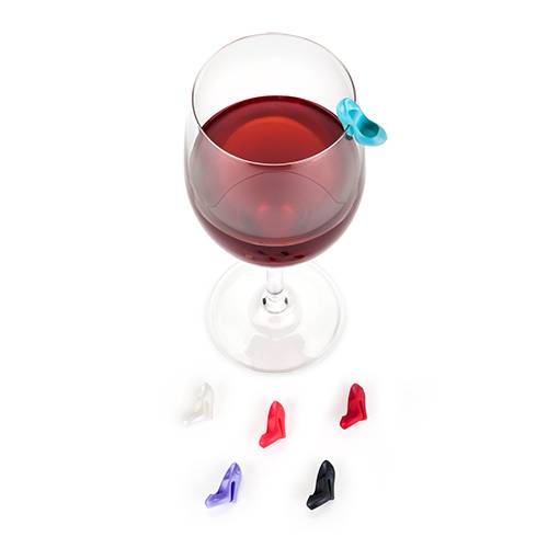 Stiletto Wine Charms - Set of 6 - BFF Here