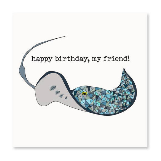 Happy Birthday, My Friend! Greeting Card - BFF Here