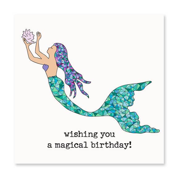 Wishing You A Magical Birthday! Greeting Card - BFF Here