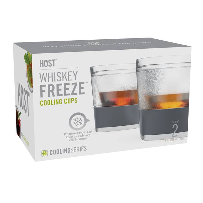 Whiskey FREEZE™ Cooling Cups (Set of 2) by HOST® - BFF Here