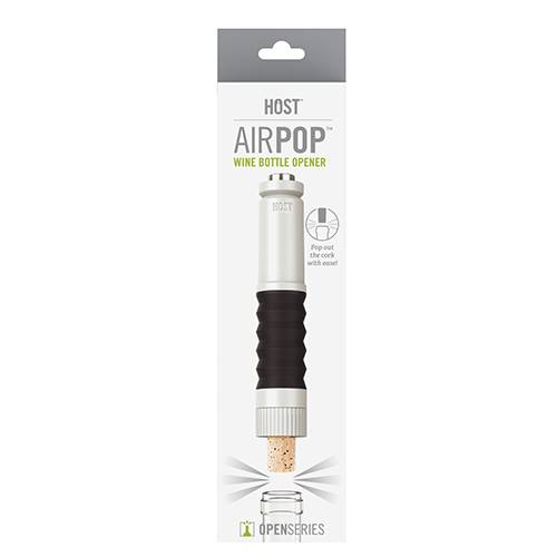 AirPOP™ Wine Bottle Opener by HOST® -- White - BFF Here