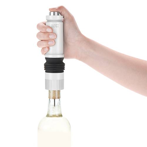 AirPOP™ Wine Bottle Opener by HOST® -- White - BFF Here