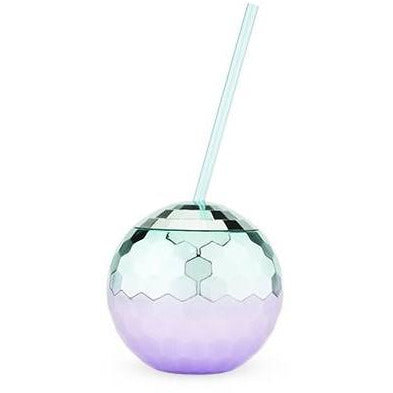 Ombre Disco Ball Drink Tumblers by Blush - BFF Here