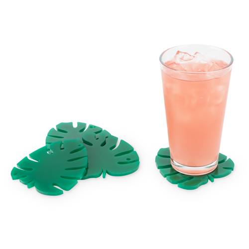 Lush Monstera Leaf Coasters - BFF Here