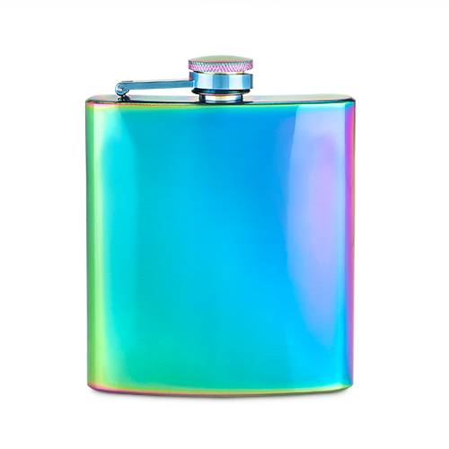 Mirage Iridescent Stainless Steel Flask - BFF Here