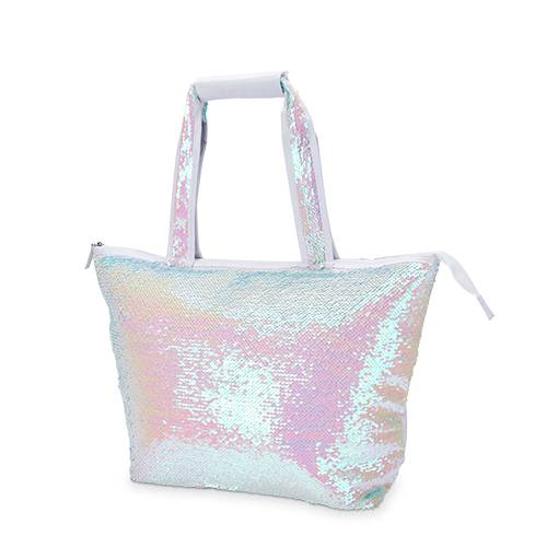 Mermaid Sequin Cooler Tote - BFF Here