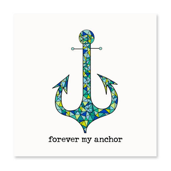 Forever My Anchor! Greeting Card - BFF Here