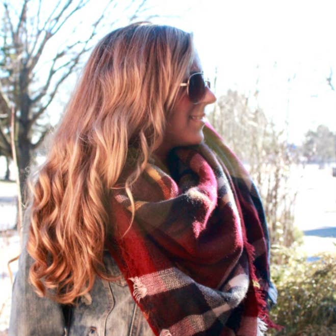 Blanket Scarf -- Choice of Color - BFF Here