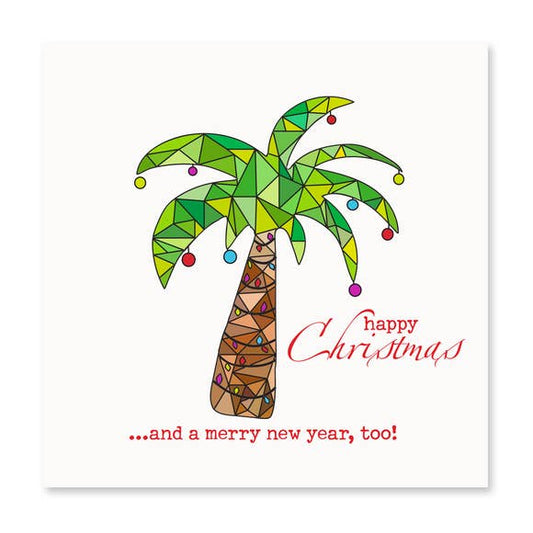 Holiday Palm Tree Card - BFF Here