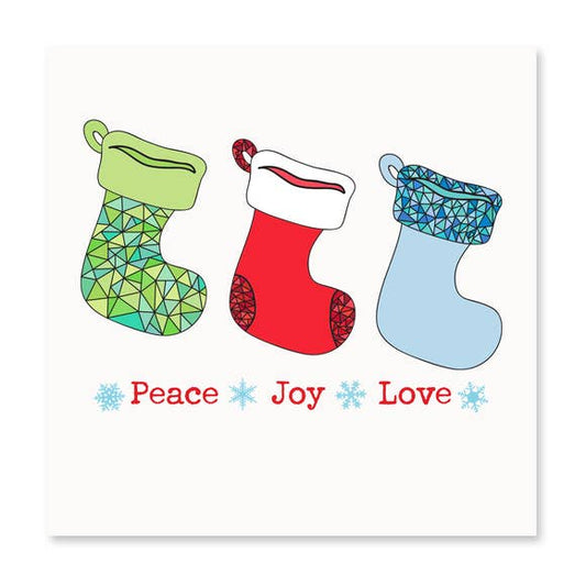 Holiday Stockings Card - BFF Here