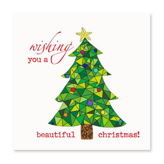 Holiday Christmas Tree Card - BFF Here