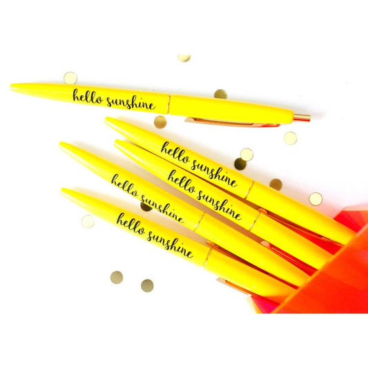 Hello Sunshine Pen Set - BFF Here