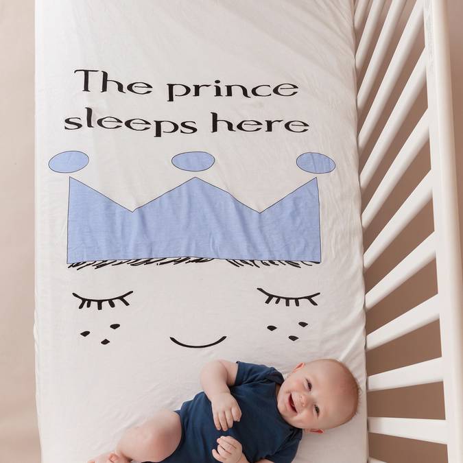 Little Dreamer Waterproof Crib Sheet - BFF Here