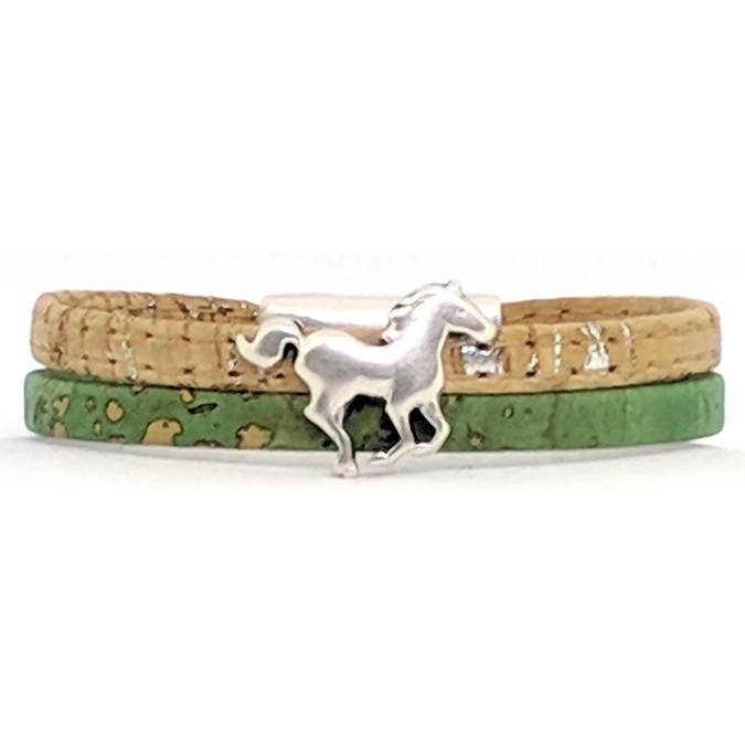 Horse Classic Cork Bracelet - BFF Here