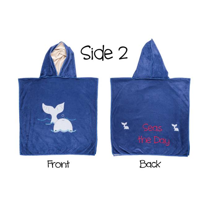 Reversible Kids' Cover Ups - Lobster / Whale - BFF Here