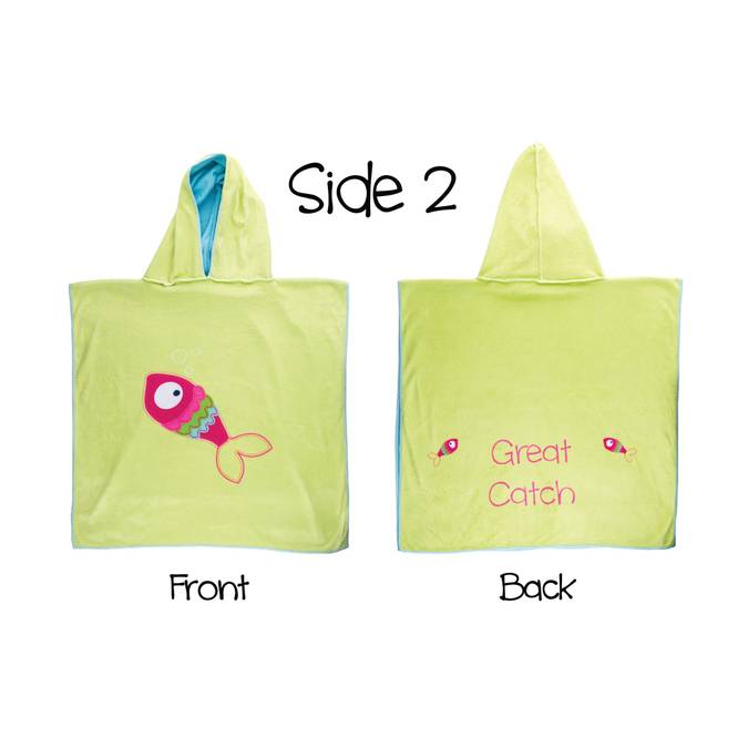 Reversible Kids' Cover Ups - Starfish / Fish - BFF Here