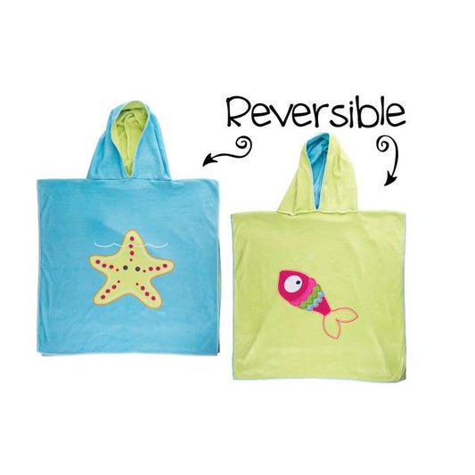 Reversible Kids' Cover Ups - Starfish / Fish - BFF Here