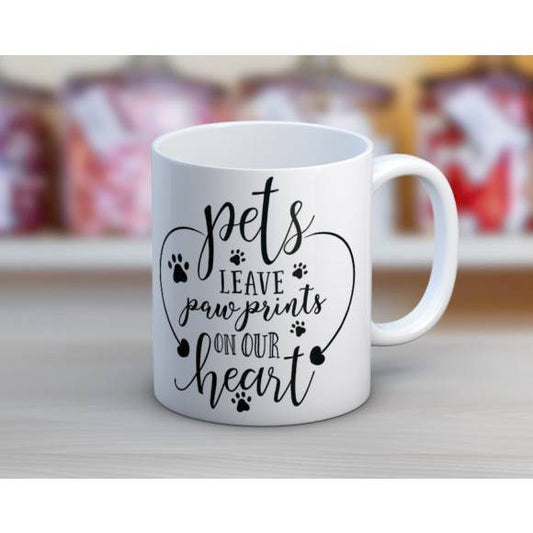 Pets Leave Paw Prints Coffee Mug - BFF Here