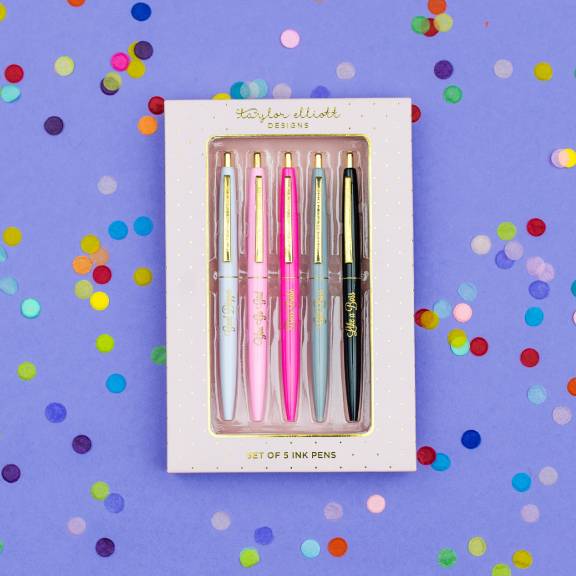 Boss Babe Pen Set in Gift Box - BFF Here