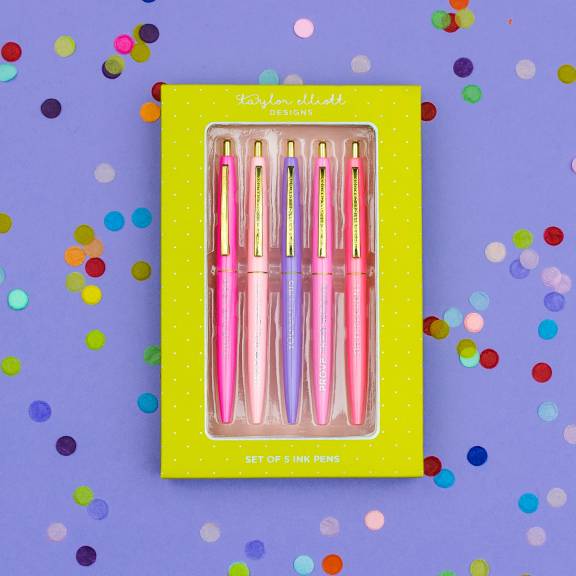 Pep Talk Pen Set in Gift Box - BFF Here