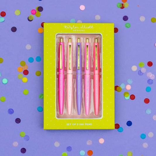 Pep Talk Pen Set in Gift Box - BFF Here