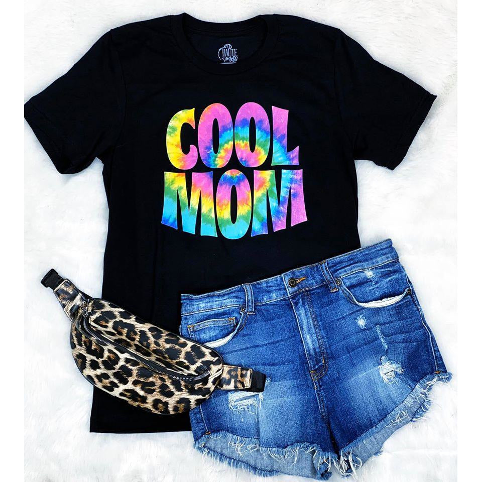 Cool Mom Graphic Tee - BFF Here