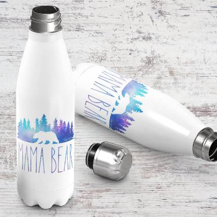 Mama Bear Stainless Bottle - BFF Here