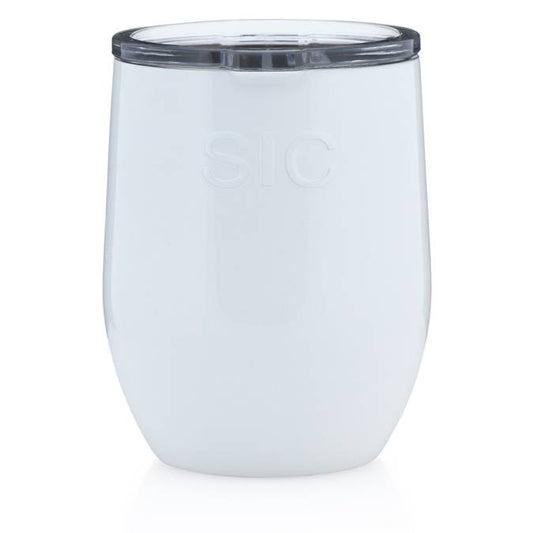 Ice White -- 16 oz Stemless SIC Cup - BFF Here