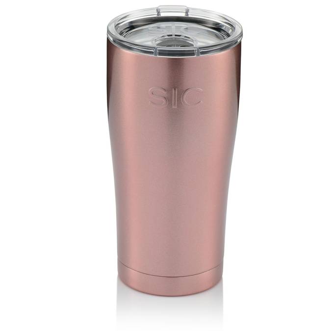 Rose Gold Glitter -- 20oz SIC cup - BFF Here