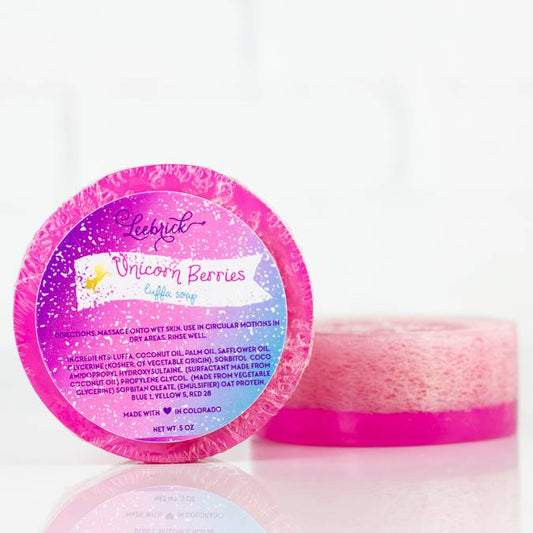 Unicorn Berries Luffa Soap - BFF Here