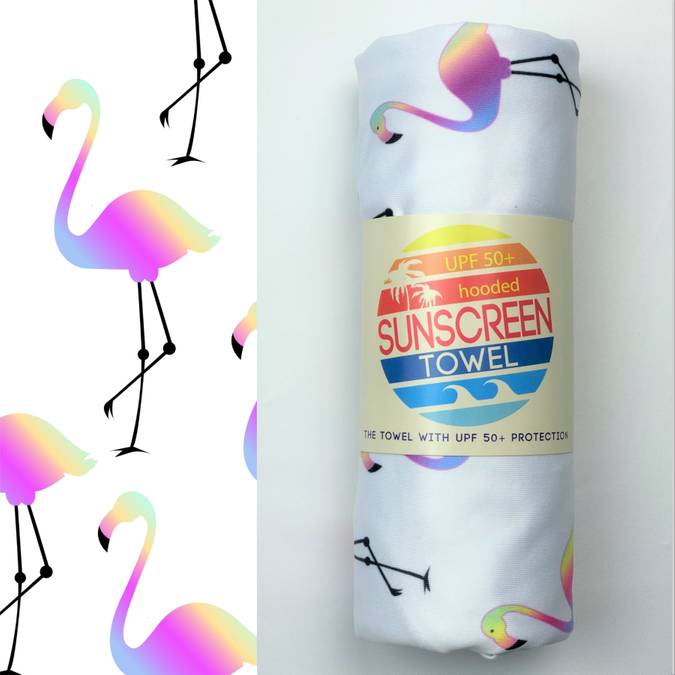 Hooded Upf 50+ Sunscreen Towel -- Choice of Style - BFF Here