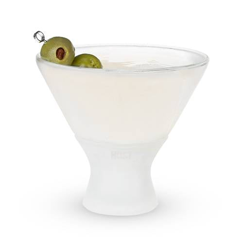 Glass FREEZE™ Martini Glass (set of two) by HOST® - BFF Here