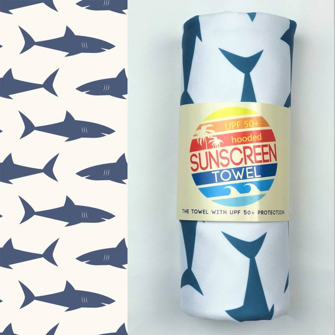 Hooded Upf 50+ Sunscreen Towel -- Choice of Style - BFF Here