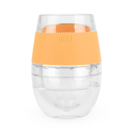 Wine FREEZE™ Cooling Cup in Tangerine by HOST® - BFF Here