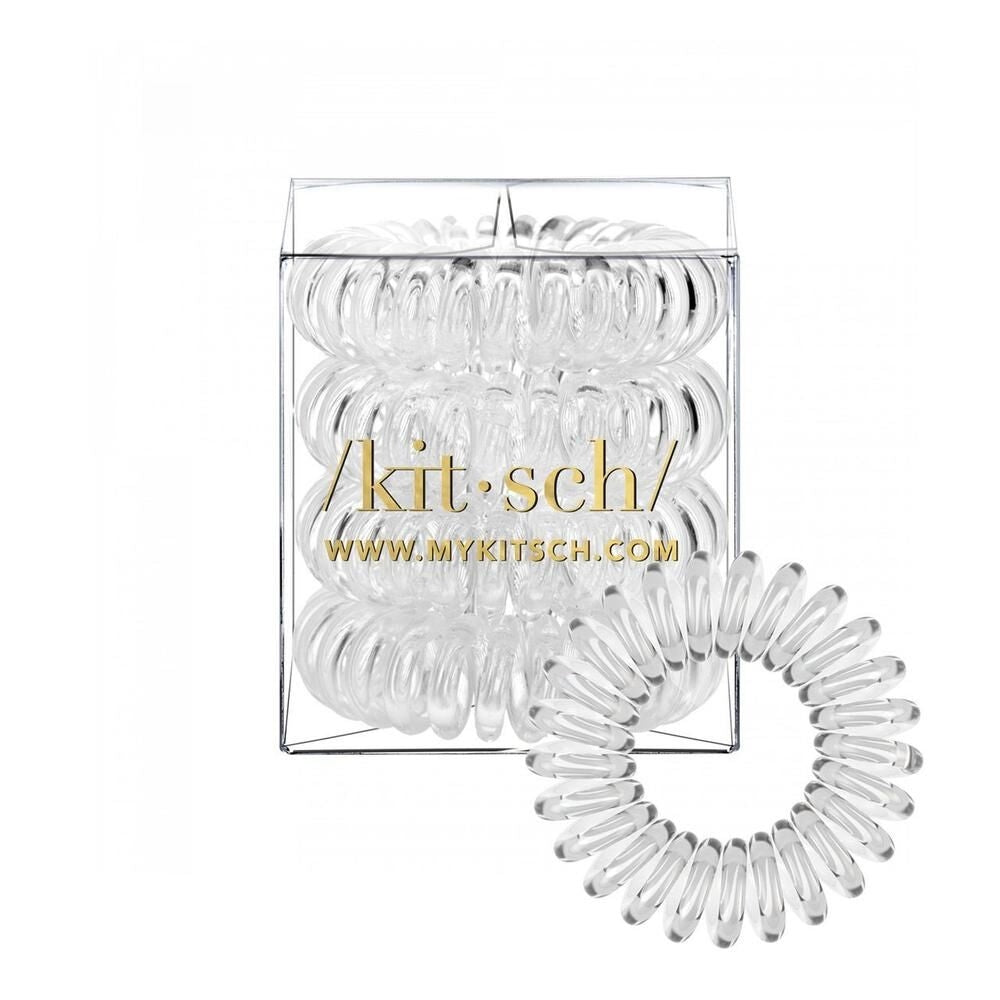 Transparent Hair Coils - Pack of 4 - BFF Here