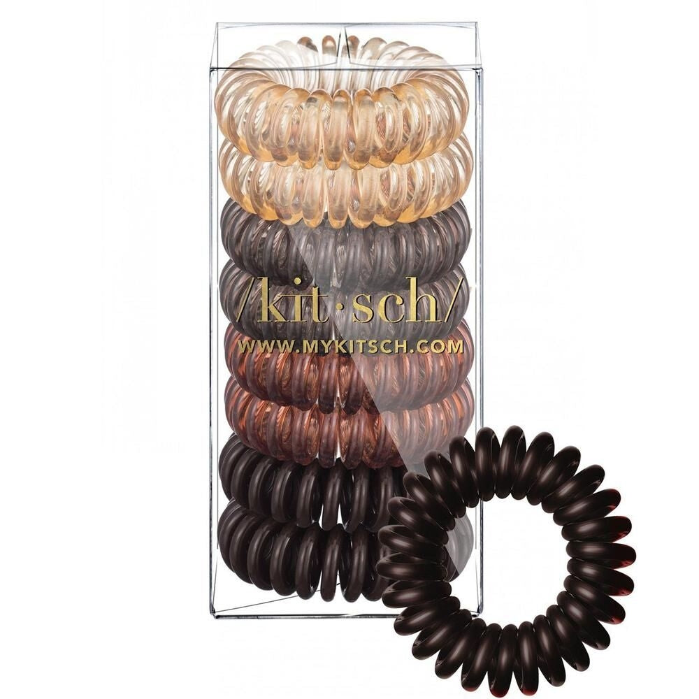 Hair Coils 8pk - Brunette - BFF Here