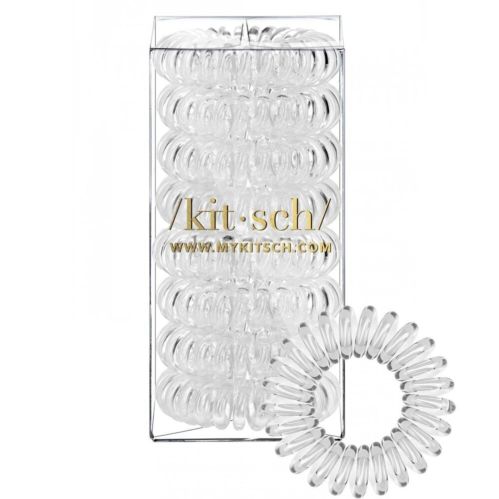 Hair Coils 8pk - Transparent - BFF Here