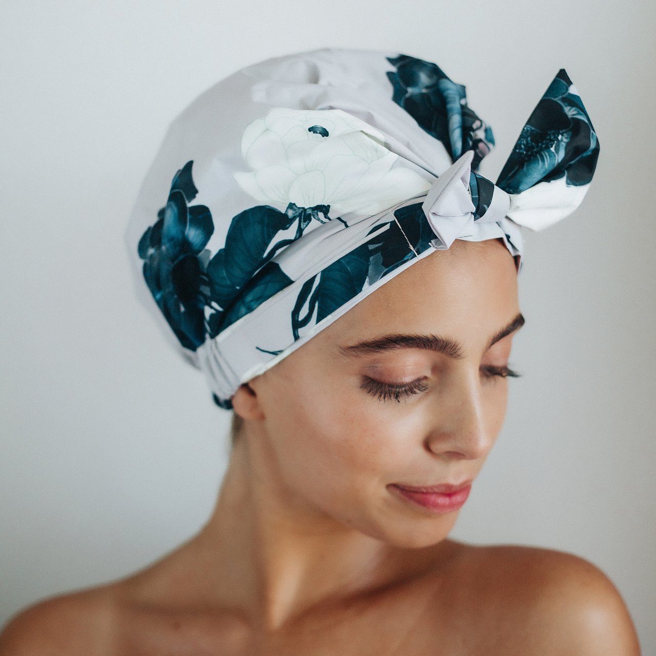 Luxe Shower Cap - Floral - BFF Here