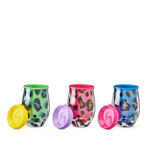 Electric Stemless Wine Tumbler -- Choice of Color - BFF Here