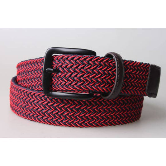 Mens Stretch Woven Belt -- Choice of Size & Color - BFF Here