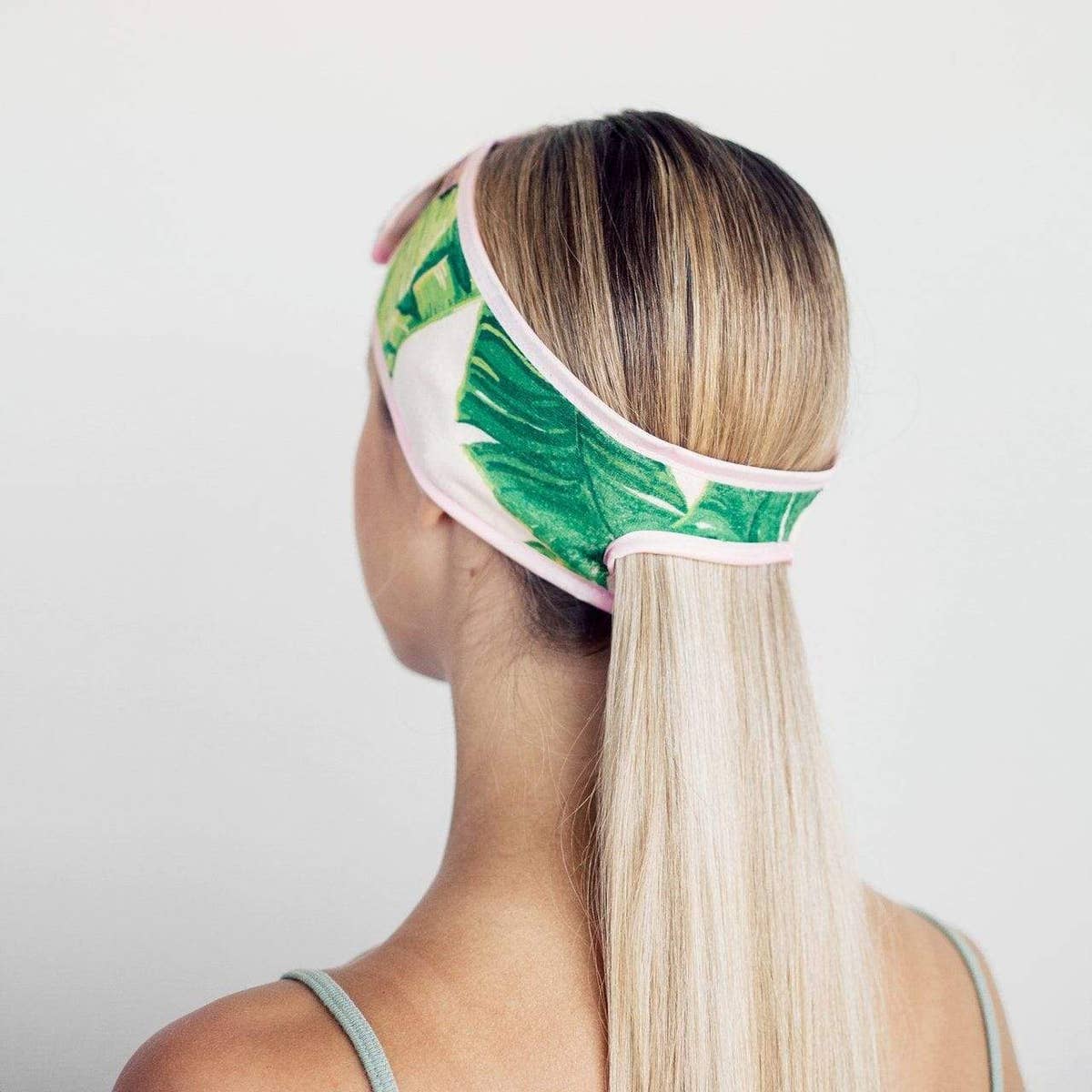 Palm Microfiber Spa Headband - BFF Here