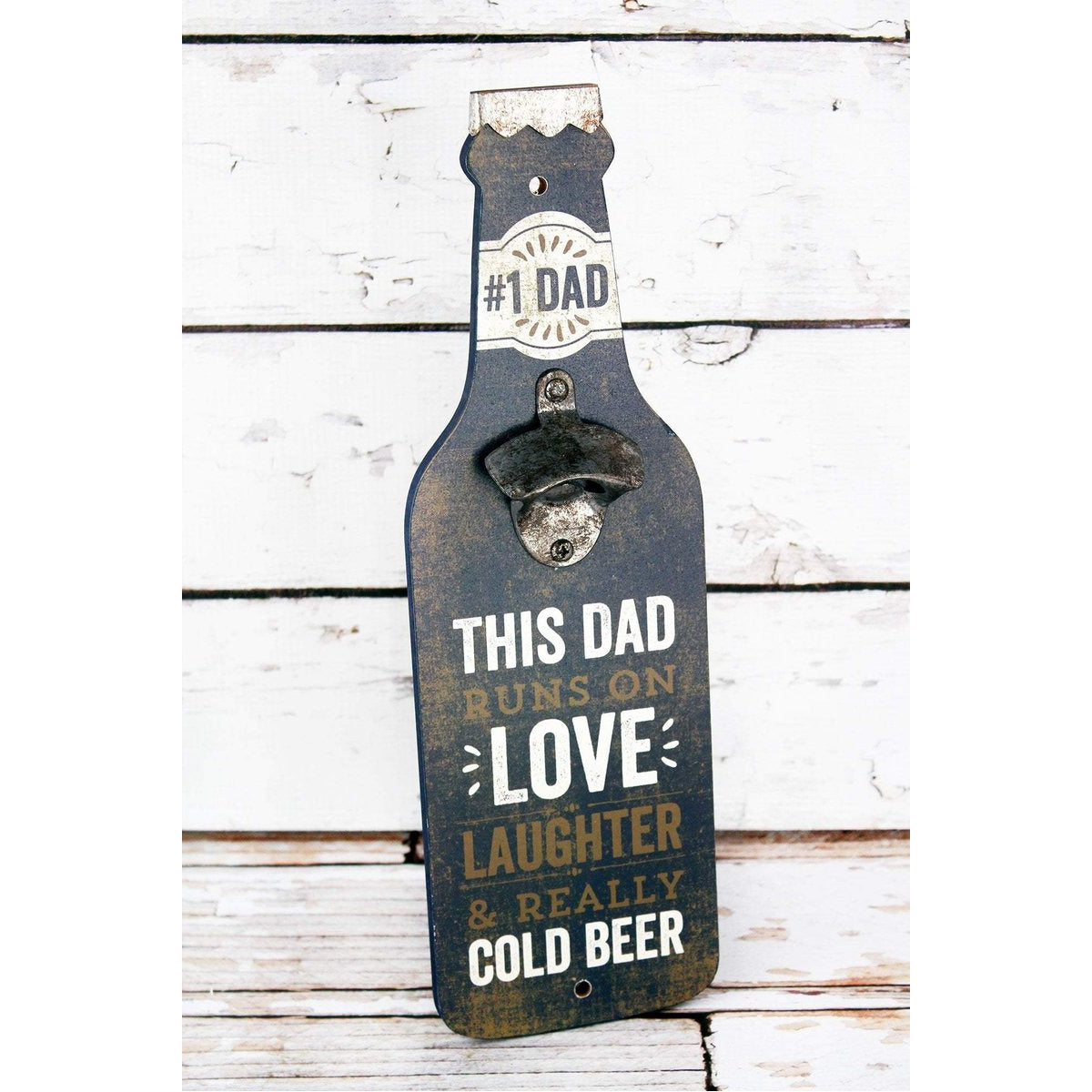 'This Dad' Wood Bottle Opener Wall Sign - BFF Here